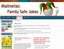Tablet Screenshot of maineiac.com